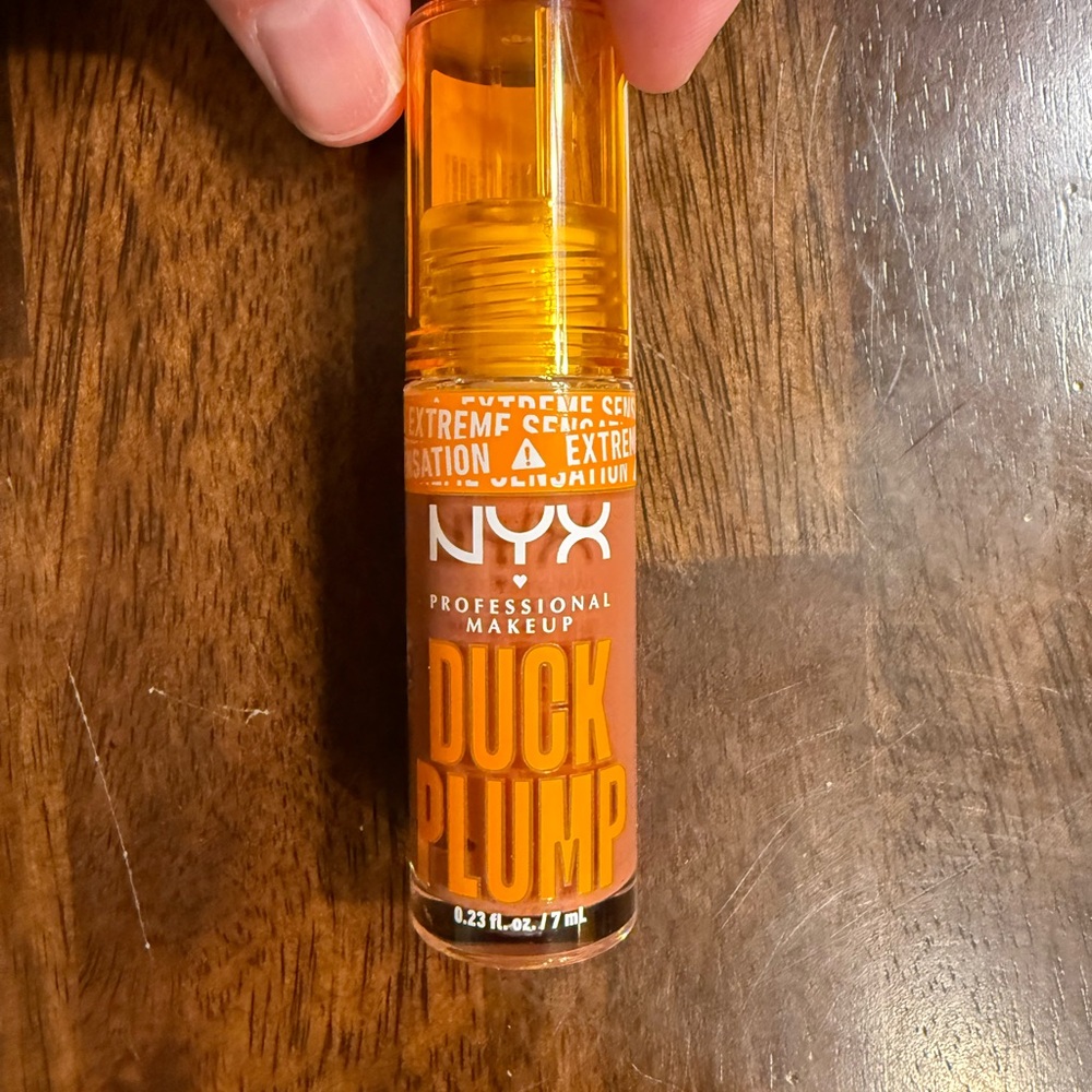 NYX Duck Plump Lip Gloss in Bold Orange